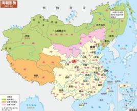 <a href='/zhuanti/qingchaolishi.html' target='_blank'>清朝</a>地图